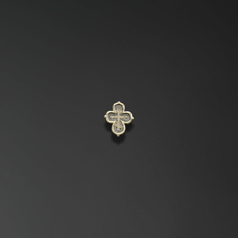 Quatrefoil Cross with the Words ‘Save and Protect’