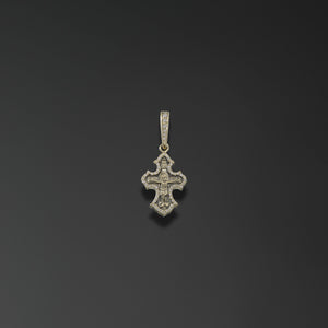 Intercession cross with lily-petal arms