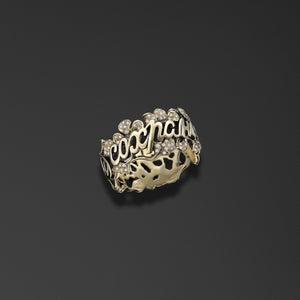 Protective ring with the words ‘Save and Protect’ photo b