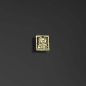 Folding signet ring in the shape of the Gospels/ image of Saint John the Warrior/ image of Saint Nicholas the Miracle Worker/ image of Archangel Michael/image Saint George the Victorious photo d