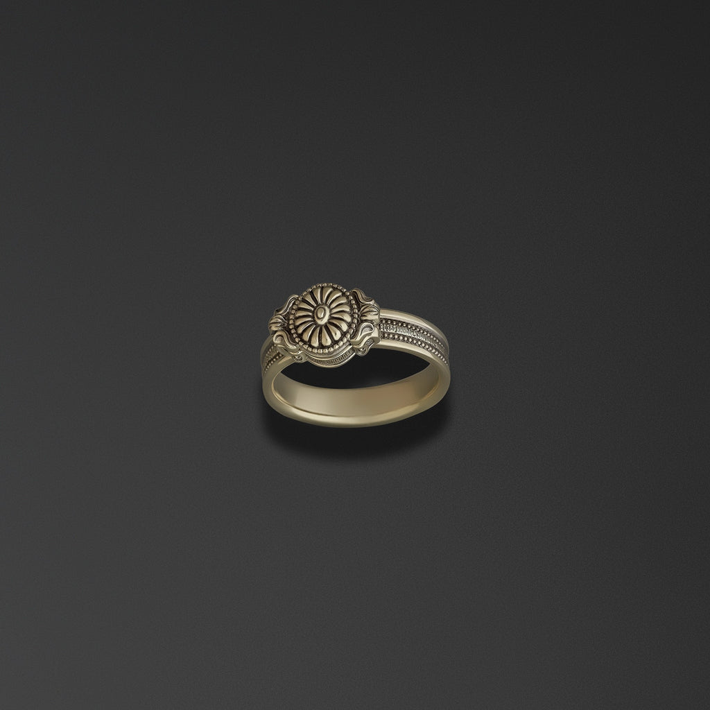 Saint Nicholas the Miracle Worker protective ring photo a