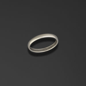 Ring bearing the words of the Lord’s Prayer photo a