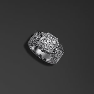 Foldable signet ring of the Miracle of Saint George and the Dragon  photo a