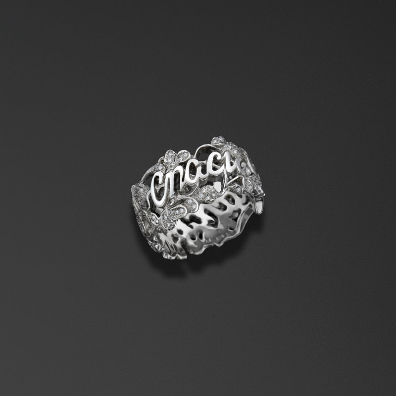 Protective ring with the words ‘Save and Protect’ photo a